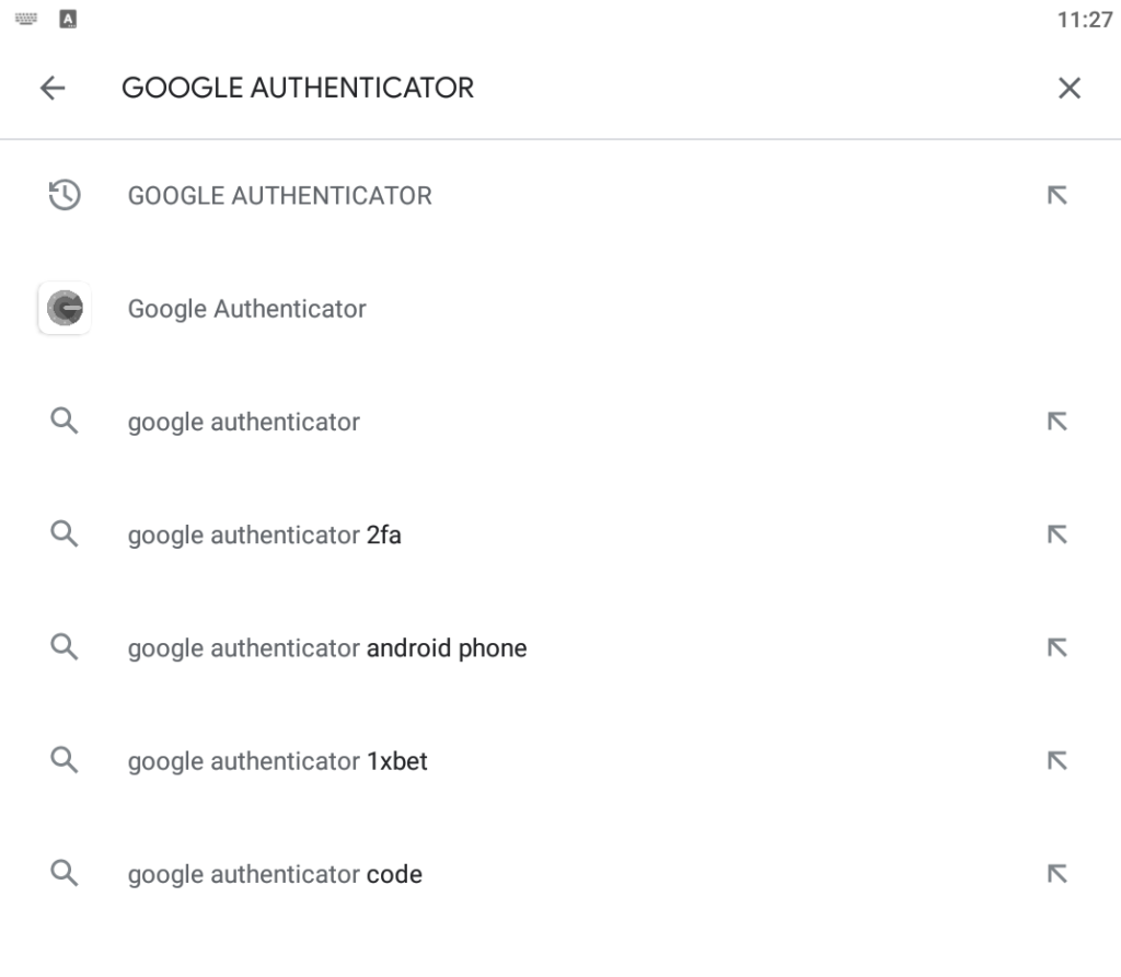 SEARCH AUTHENTICATOR
