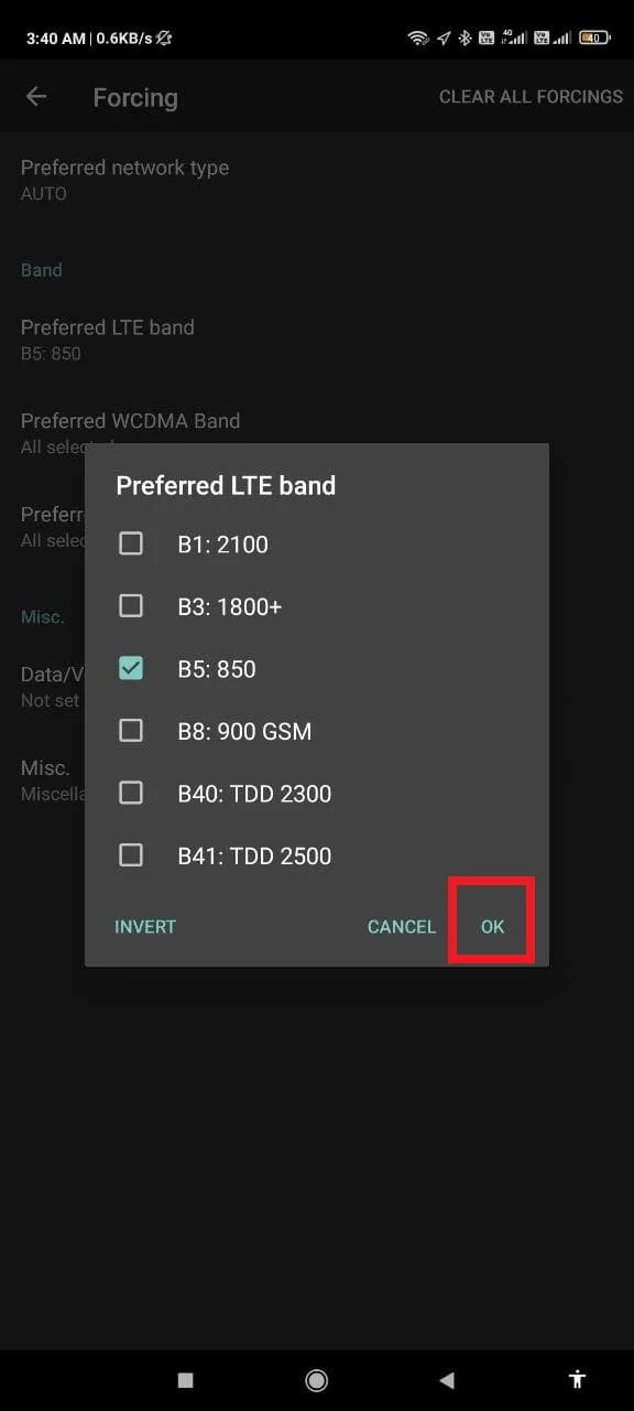 मोबाइल में नेटवर्क बैंड कैसे लॉक करे Lock Network Band in Mobile