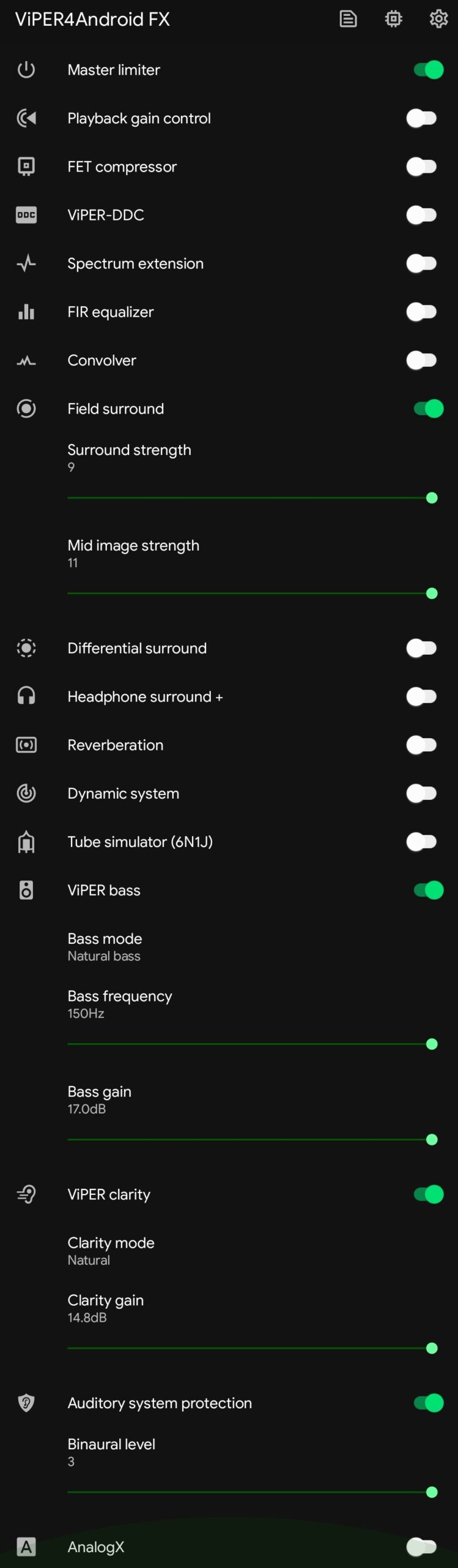 viper4android best settings image